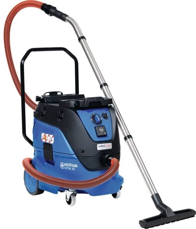 Nass- u.Trockensauger attix 33-2L ic Mobile 1400W 4500l/min 250mbar 30l - 107412104 - Nilfisk