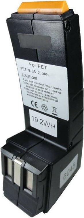 Thumbnail - Trade-shop - Ni-MH Akku 9,6V / 2000mAh für Festool Festo CDD9.6 CCD9.6ES fsp FSP-489257 YTB277