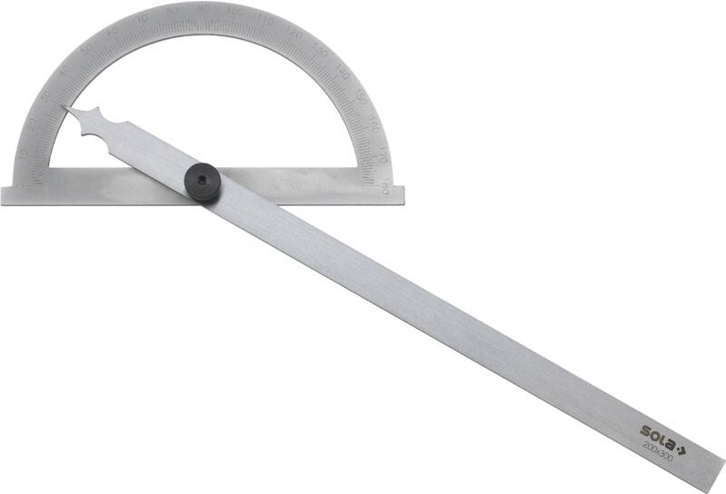 Gr Winkelmesser (120 x 210mm) Sola GR120