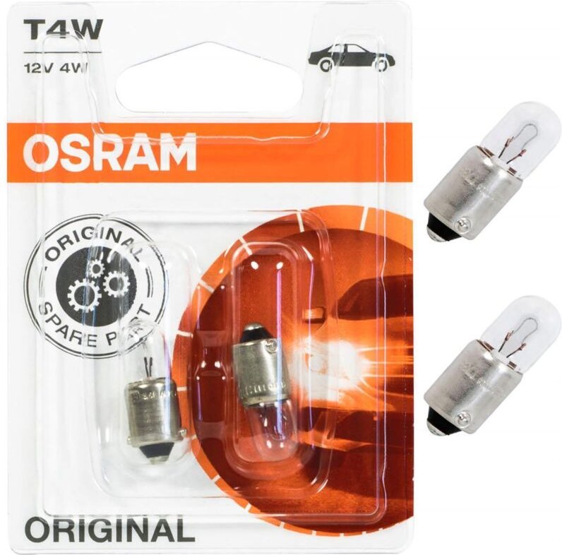 Osram - Automotive 3893-02E Signal Leuchtmittel Original Line T4W 4 w 12 v