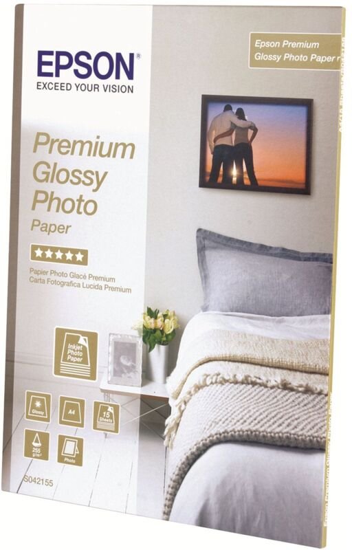 Epson Premium Glossy Photo Paper - Glänzend - A4 (210 x 297 mm)