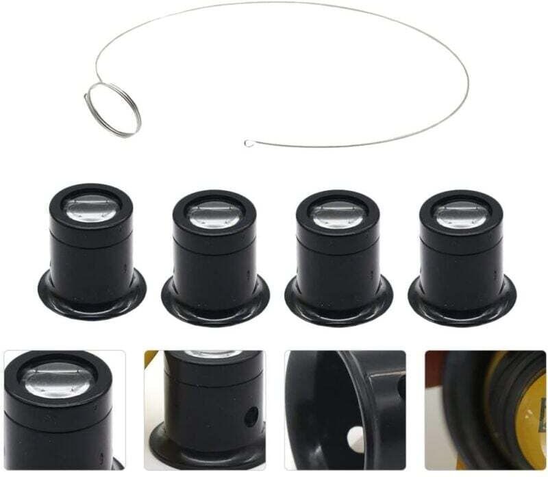 Augenmasken-Set, Lupe, Juwelierbrille, Brille, Schmuckrestaurator, Schmuckwerkzeuge, Vergrößerungsspiegel, Uhrenreparatu...