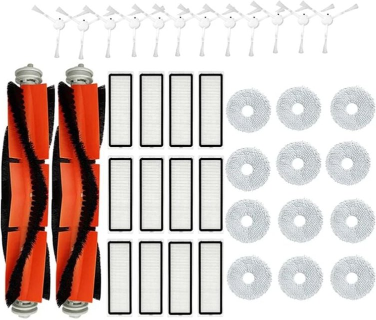 Für S10+ / S10 Plus Roboter-Staubsauger, Hauptseitenbürste