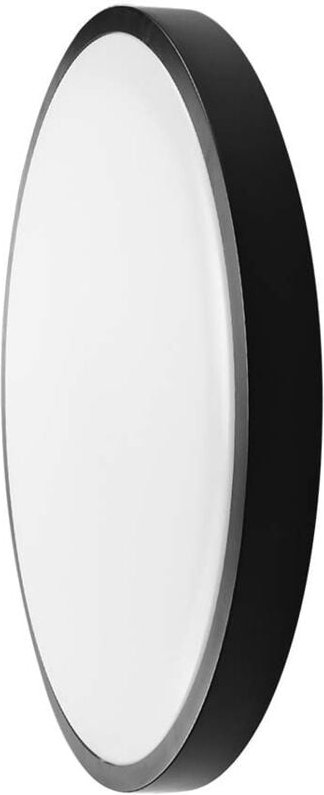 18W Runde led Deckenleuchte Schwarzer Rahmen Warmweiß IP44 - V-tac
