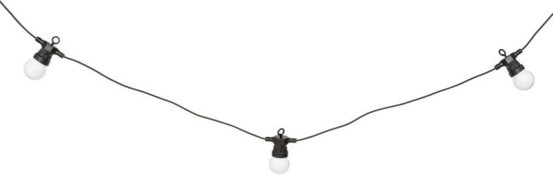 Outdoor-Solar-Girlande Soa schwarz & weiß H800cm Atmosphera créateur d'intérieur