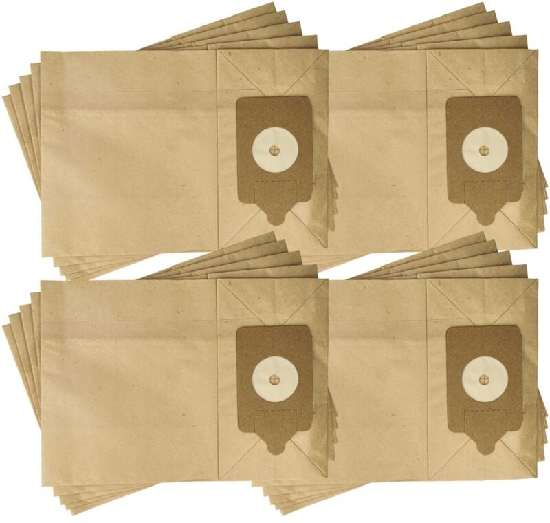 20x Staubsaugerbeutel kompatibel mit Numatic nvq 200-T, nvq 202, nvq 204, nvq 250, nvq 250-B Staubsauger - Papier, 32,6c...