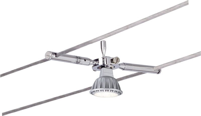 Paulmann - Togo Niedervolt-Seilsystem-Leuchte Universell GU5.3 10 w led Chrom