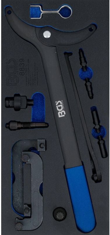 Bgs Technic - Werkstattwageneinlage 1/3: Motor-Einstellwerkzeug-Satz für vag 2.8, 3.0 TFSi