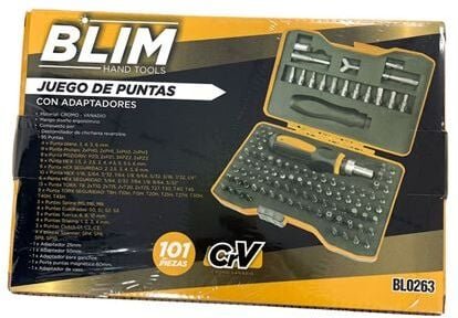 Blim-Bit-Satz 101tlg. mit Adaptern