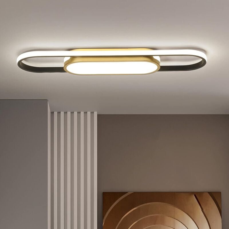 Led Deckenleuchte Moderne Deckenlampe Dimmbare Deckenleuchte Wohnzimmer Deckenleuchten für Wohnzimmer Küche Esszimmer Sc...
