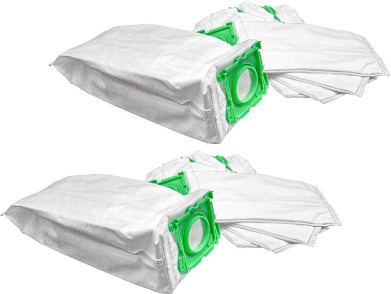 10x Staubsaugerbeutel kompatibel mit Sebo Airbelt K3, K3 eco Comfort, K3 Premium, K3 Vulcano Staubsauger - Mikrovlies, 2...