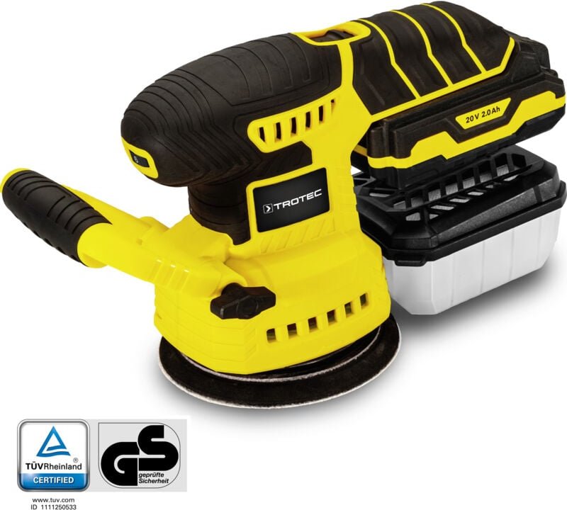 Akku-Exzenterschleifer pess 10-20V inkl. Akku und Ladegerät - Trotec