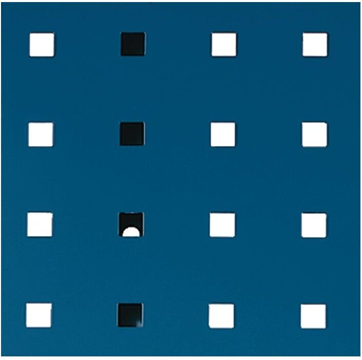 Lochplatte 457 x 991 mm enzianblau - 14025117.11 - Bott