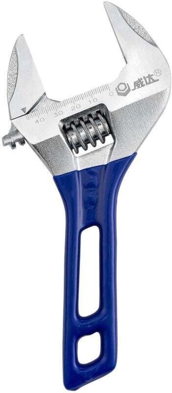 Rollgabelschlüssel, große Öffnung, verstellbar mit kurzem Griff, Rohrzange, verstellbarer Maulschlüssel (8")