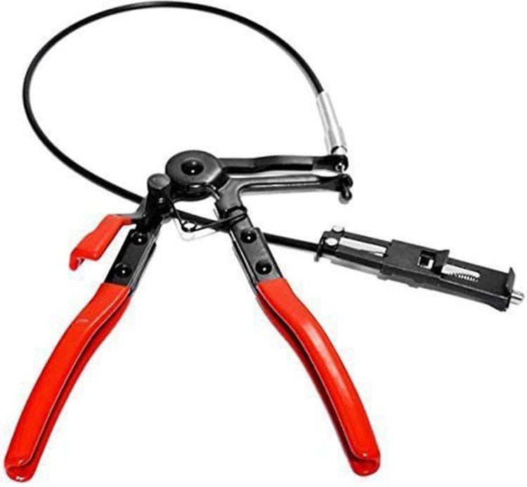Werkzeug zum Entfernen von flexiblen Halsrohrbündelklemmen, Kabeln und Schläuchen