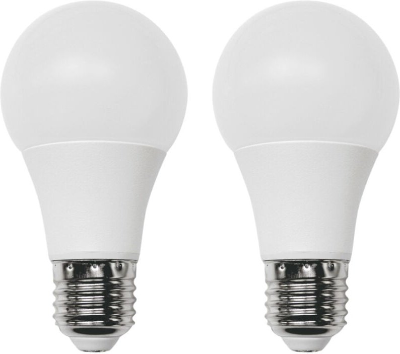 7hsevenon - 2 Stück Standard-LED-Lampen E27, 9 w, entspricht 60 w, 806 lm, 10.000 h, 1 Primer Leader