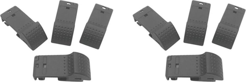 Tlily - 8 Stück Tür Erwähnen Tür Verriegelung Stift Kappe Tür Verriegelung Knöpfe Ohne Schraube für Elysee Auto Styling ...