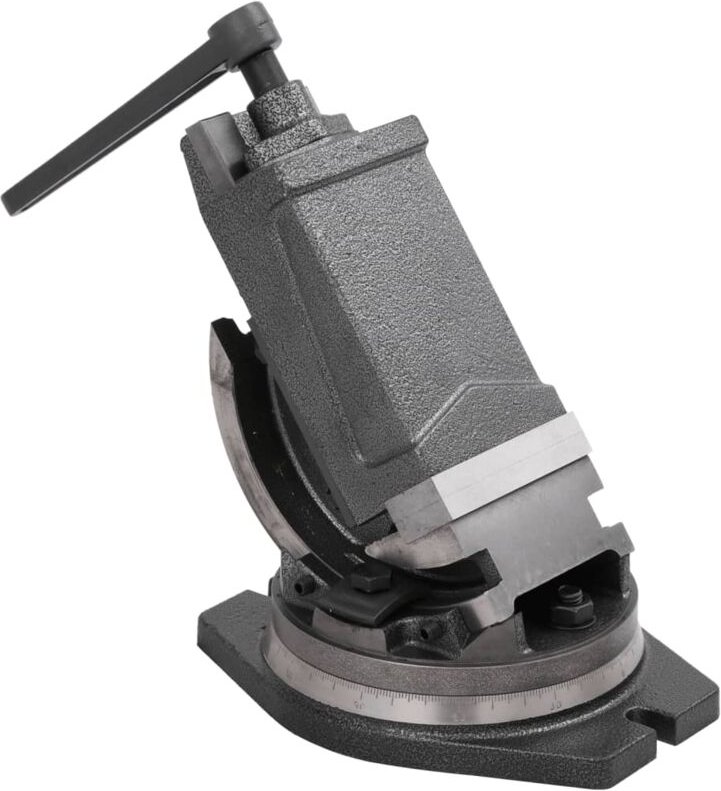 2-Achsen-Schraubstock Kippbar 100 mm - Vidaxl