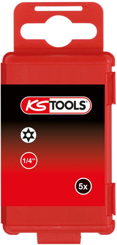 1/4' Bit Torx, Bohrung, 75mm, TB10, 5er Pack