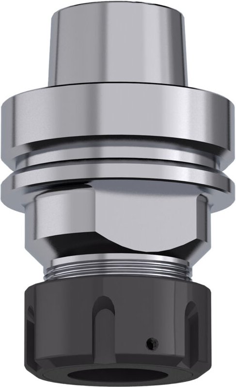 183.300.02 Chromfutter Hsk-63f (H73) Std Ringmutter Für Er32 Links Spannzangen