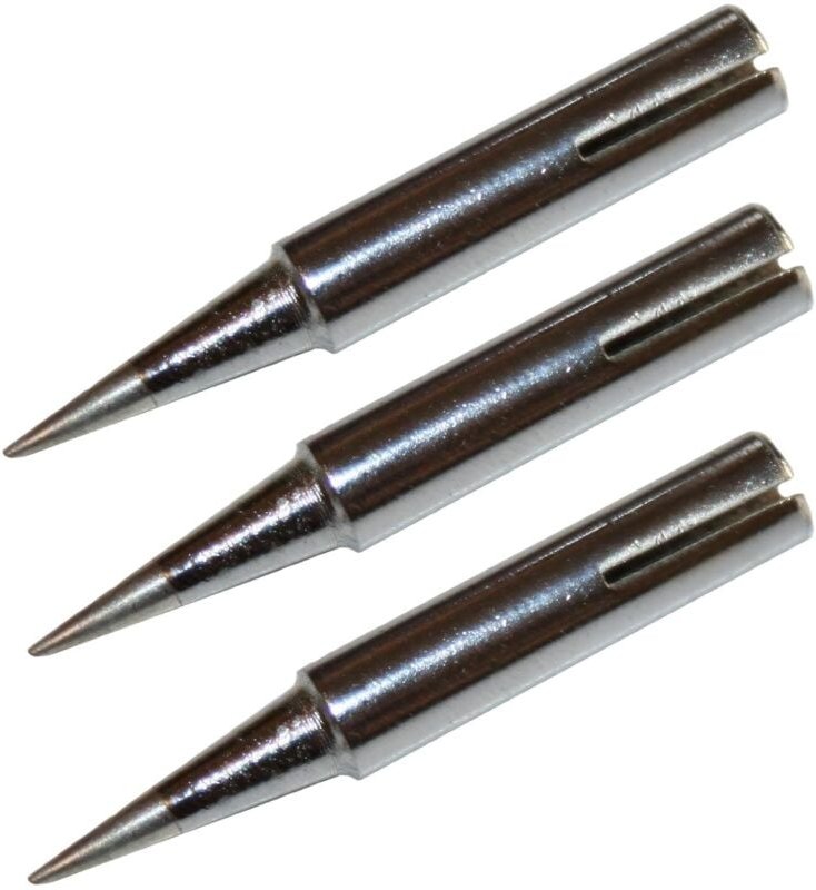 ETT - 3 Ersatz Lötspitzen Lötnadel Micro Lötkolben Präzisions Lötspitze