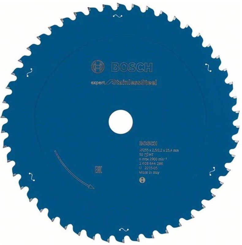 Kreissägeblatt Expert for Stainless Steel 255 x 25,4 x 2,5 x 50 - Bosch