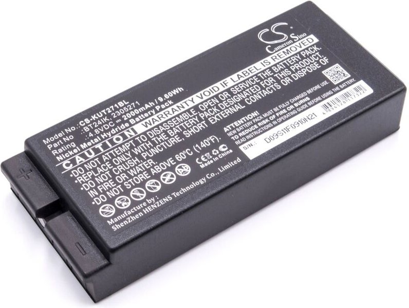 vhbw Akku Ersatz für Ikusi 2305271, BT24IK, BT20K für Industrie-Funkfernsteuerung Fernbedienung (2000 mAh, 4,8 V, NiMH) ...