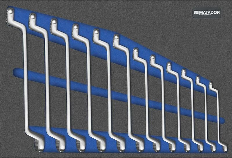 Mts Doppelringschlüssel, 12-tlg., 6-32 mm (3/3