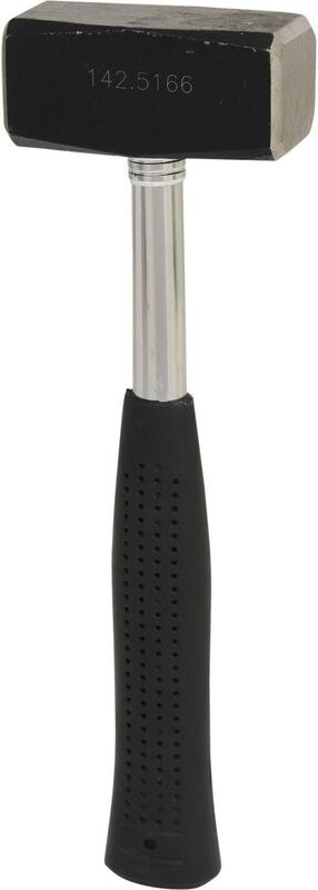 Ks Tools Fäustel mit Stahlrohr-Stiel und Kunststoffgriff, 1250g