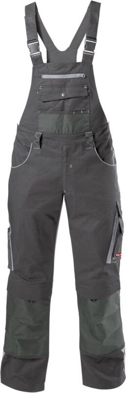 Thumbnail - FORTIS H-Latzhose 24, d-grau/hellgrau,Gr.94