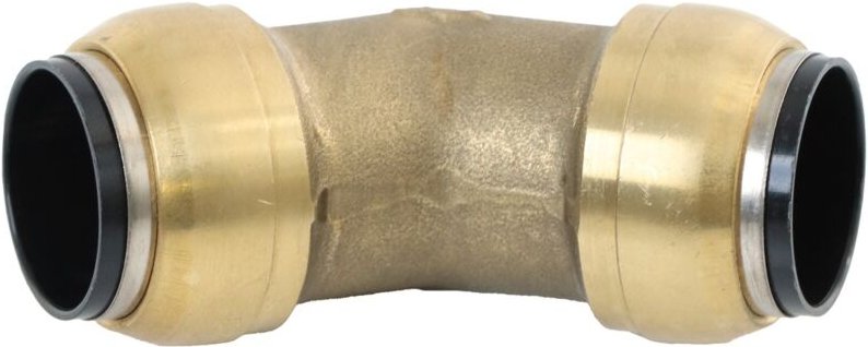 Winkel Steckverbinder Messing 'SharkBite'