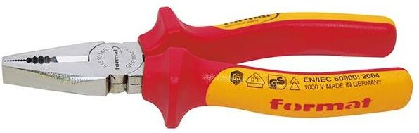 Kombizange DIN5244 Harter Draht=1600N/mm2 vde 200mm - Format