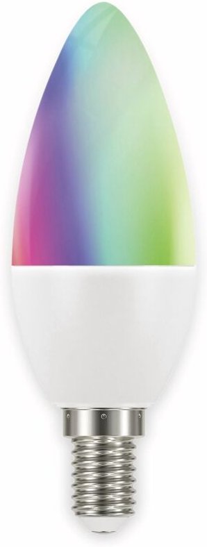 TINT LED-Lampe MüLLER LICHT E14, 4.9 W, 470 lm, EEK G, Kerze, RGB