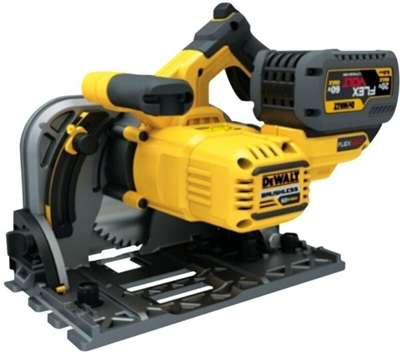 DeWalt DCS520T2 Akku Tauchkreissäge 54V 6Ah XR FLEXVOLT 165mm 2 Akkus Schiene