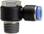 Thumbnail - Riegler L-Steckverschraubung »Blaue Serie« drehbar, R3/8 a., max.15 Ø10mm