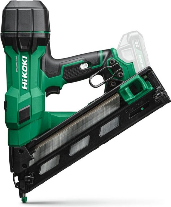 HiKOKI Akku-Stiftnagler 18 V Brushless, 34° Stiftnagler für 15 Gauge/1,8 mm Stiftnägel, incl. Zubehör, Koffer