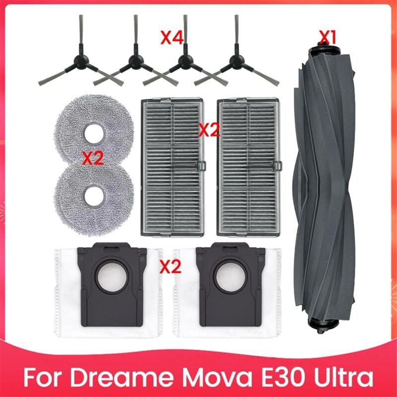 Ersatzteile für den E30 Ultra Roboterstaubsauger