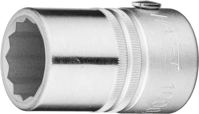 Steckschlüssel-Einsatz (Doppel-6kt.) 1000AZ-7/8 Vierkant hohl 20 mm (3/4 - Hazet