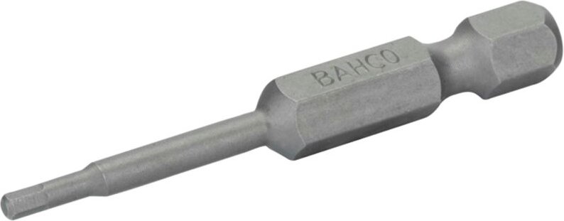 1/4 Standard Schraubendreher Bits für 6 mm Sechskantschrauben 50 mm - 5 Stk/Kunststoffbox - Bahco