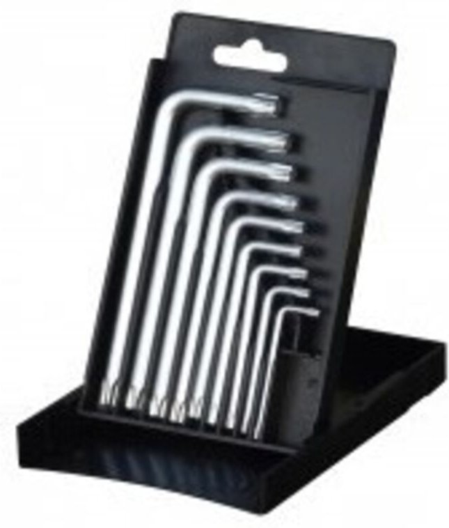 Cle Torx Set aus Kunststoff, 9 Stück, Satin-Finish Torx