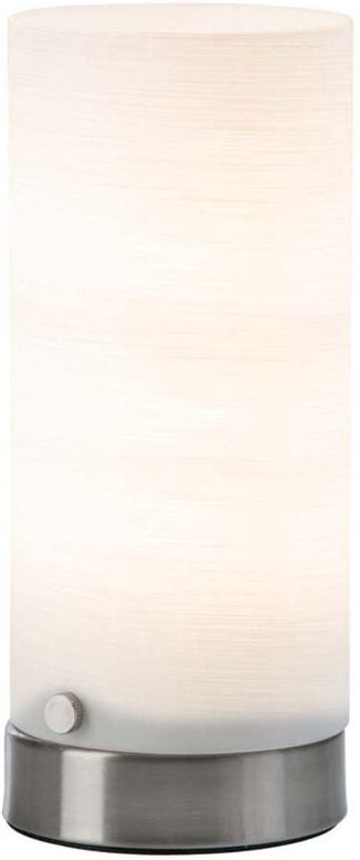 Nino Leuchten - Tischleuchte Schreibtischlampe led Beistelllampe Schlafzimmerleuchte Metall Glas