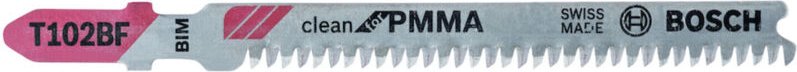 Stichsägeblatt Clean for pmma t 102 bf 5er 2608636781 - Bosch