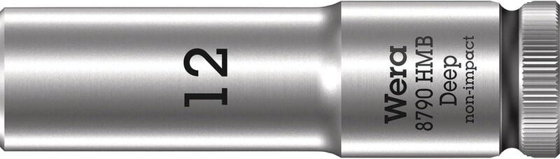 05004534001 Steckschlüsseleinsatz 12 mm 1 Stück 3/8' - Wera