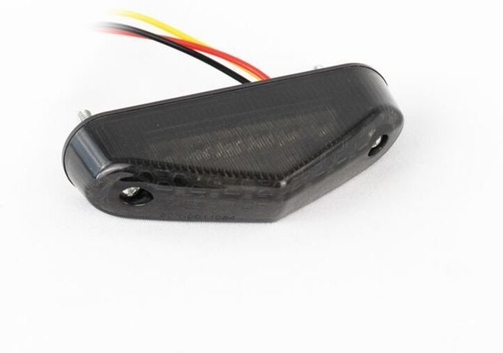 Moto Feu hinten LED + durchgehende Bremslichter Lumitecs TX32 grau getönt