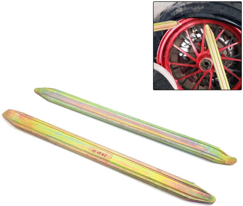 Stück Fahrradreifenheber, 28 cm, hochfester Stahl, Reifenheber, Montagewerkzeuge für Motorrad, Fahrrad, Auto, Roller, Go...