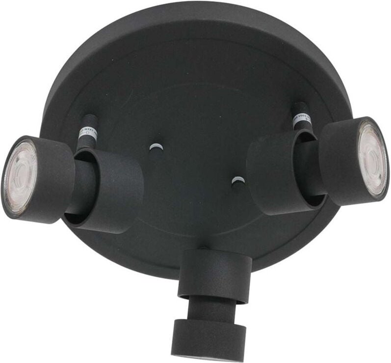 Spot - Natasja led - schwarz - metall - ø 28cm - - Steinhauer