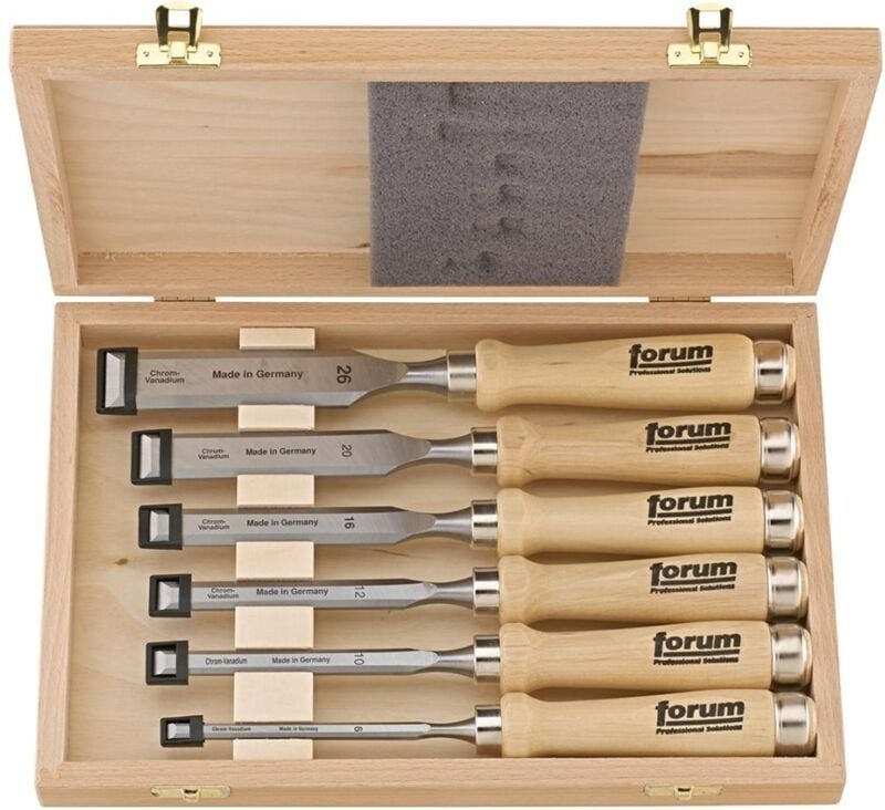 Thumbnail - Stechbeitel-Satz mit Holzheft 6-tlg. im Holzkasten - Forum