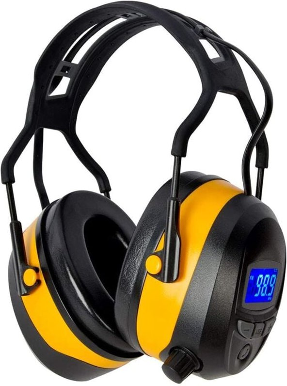 Gardtech - Gehörschutz Kapselgehörschutz mit Radio Bluetooth fm Sicherheits-Ohrenschützer mit nrr 29dB Lärmschutzkopfhör...