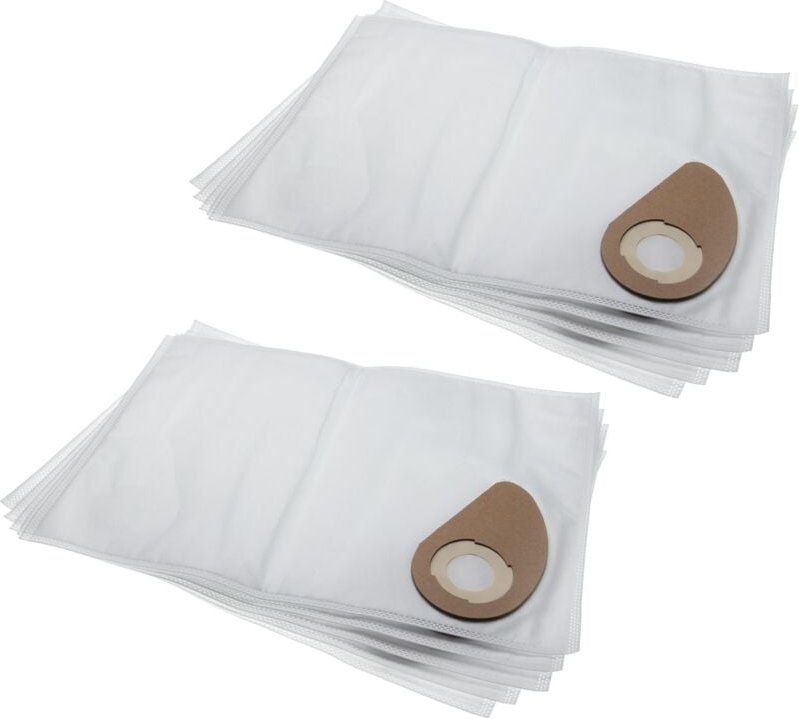 10x Staubsaugerbeutel Ersatz für Nilfisk 81943048 für Staubsauger - Mikrovlies, 48,85cm x 33.4cm, Weiß - Vhbw