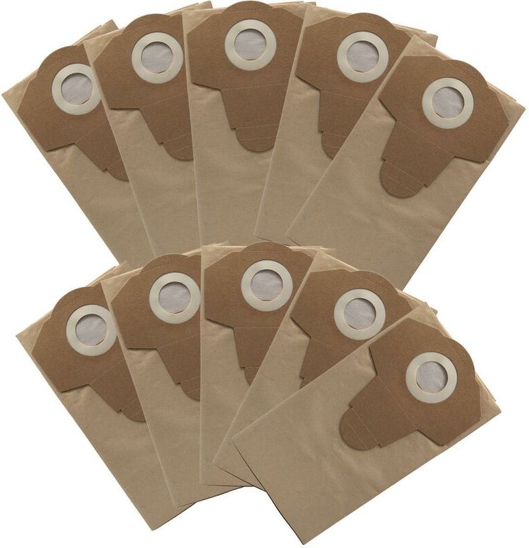 10 Parkside Staubsaugerbeutel 20 L PNTS 1300 B2 Lidl IAN 69502 braun 906-05